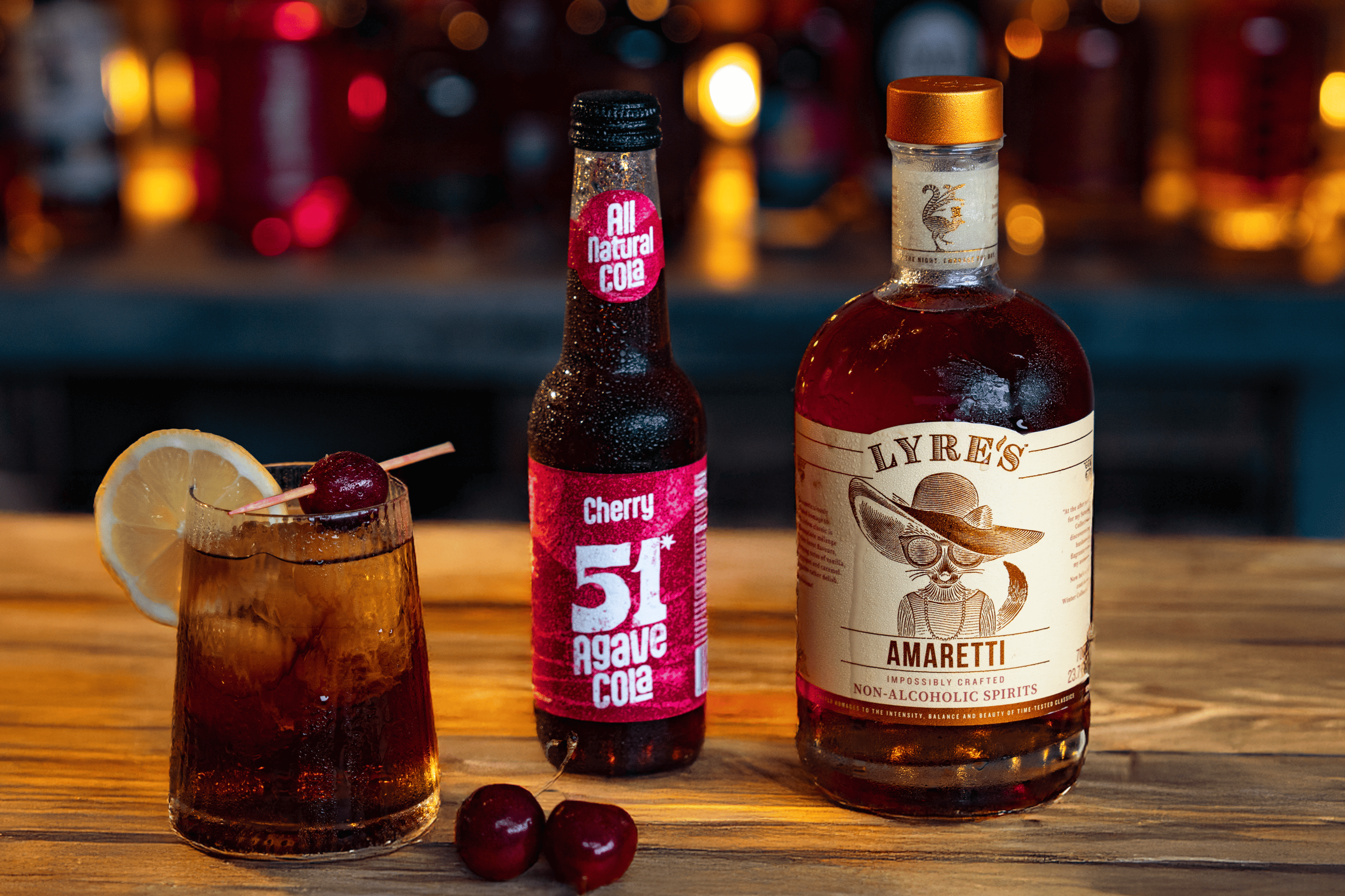 Amaretto Cherry Bomb: A Sweet, Sour & Totally Satisfying Mocktail